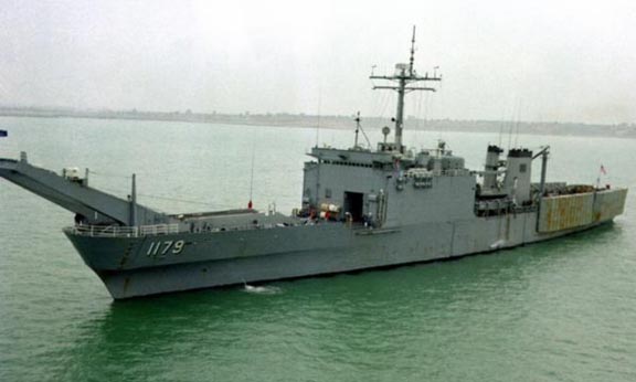 USS Schenectady LST 1185 Decommissioning Program 1993 on CD Navy 